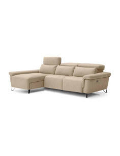 Sofá chaiselongue relax motorizado Mia 2