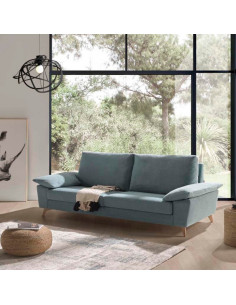 Sofá cama de apertura italiana de tela Atlas de HOME - La Tienda HOME