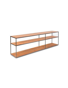 Consola de madera y metal Tempo