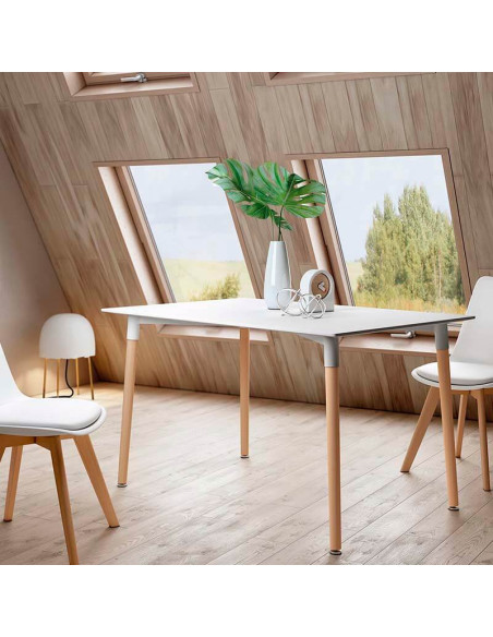 Mesa comedor rectangular Nordic