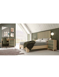 Cabecero contemporáneo de madera Tíber 2