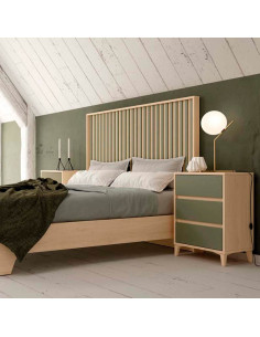 Cabecero contemporáneo de madera Tíber