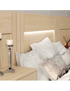 Dormitorio contemporáneo con led Enola 2