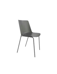 Silla contemporánea Dolan pack 4 unidades, verde tiza 2