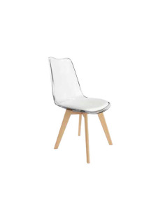Silla Eames resina Arizona, fumé 2