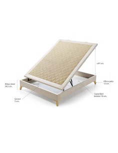 Canapé tapizado Olimpo