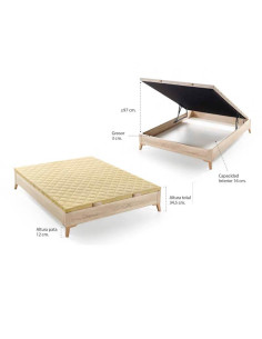 Canapé de madera Felipe