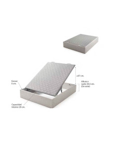 Canapé tapizado Leonor