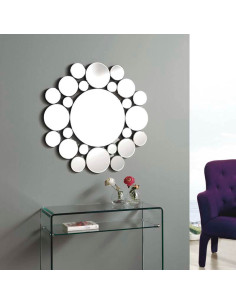 Espejo redondo de cristal Circle 2