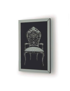 Cuadro de cristal moderno Chair