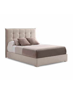 Cama tapizada con canapé Pádua