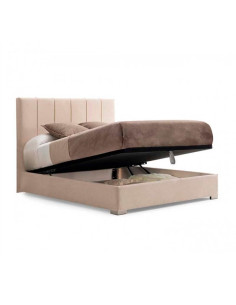 Cama tapizada con arcón Capri