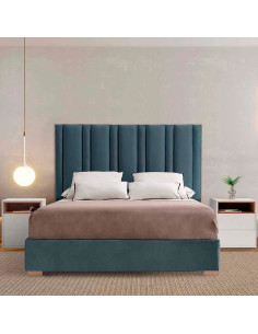 Cama tapizada con arcón Milos 2