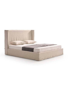 Cama tapizada ibicenca Raya