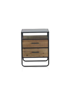 Mesita de noche industrial Maximus 2