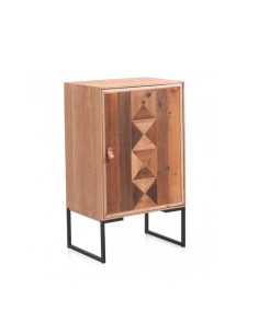 Mesita de noche con puerta Diamond