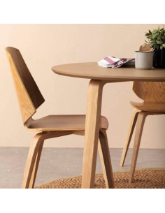 Mesa de comedor redonda Carly 2