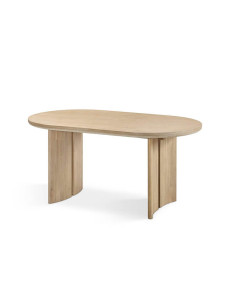 Mesa de comedor elíptica Tanis