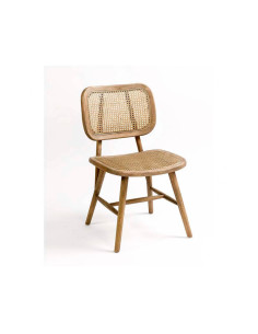 Silla rejilla roble