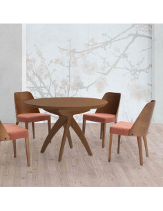 Mesa redonda extensible Egipto 2