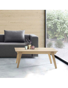 Mesa centro elevable White 2