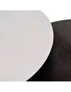 Mesa centro redonda Cerbero set de 2 2