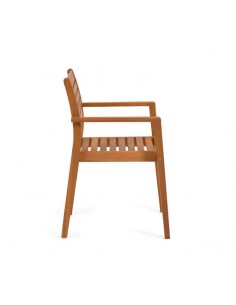 Silla de exterior apilable Gretel pack 2 unidades 2