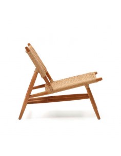 Sillón de teca para exterior Dardo 2