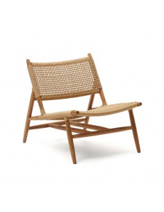 Sillón de teca para exterior Dardo