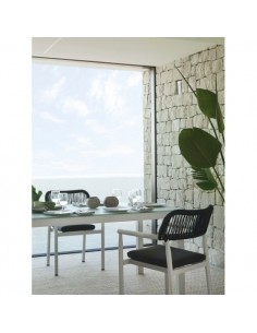 Mesa de exterior cuadrada Verku 2