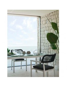 Comedor de exterior blanco Verku 2
