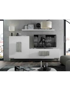 Composición modular TV blanca PR19
