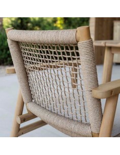 Comedor de madera y cuerda... 2