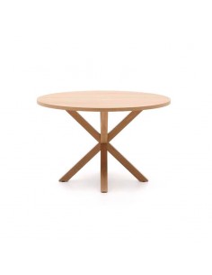 Mesa redonda de roble Argán 2