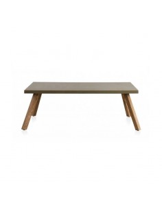 Mesa grande de madera y cemento Altea 2