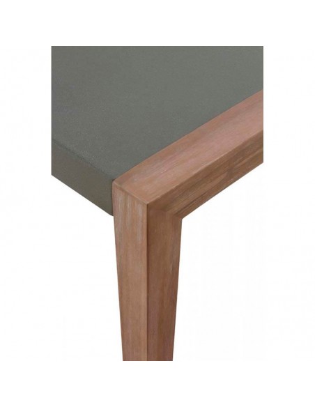 Mesa de madera y cemento Egina