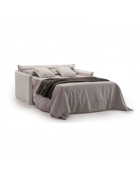 Sofá cama desenfundable de lino Kelly