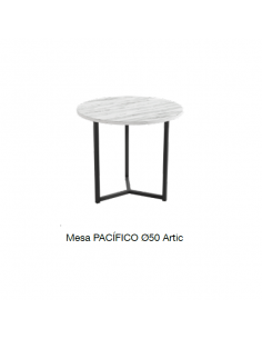 Mesa auxiliar redonda Pacífico