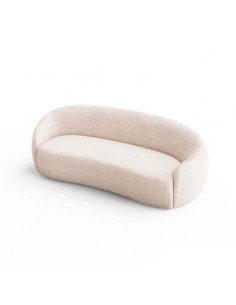 Sofá de diseño curvo Carol