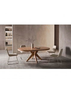 Mesa redonda y extensible Roma 2