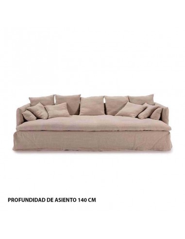 Sofá desenfundable Mar, fondo asiento 140 cm