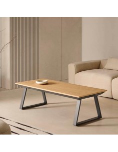 Mesa centro elevable con ruedas 140 cm Viena 2