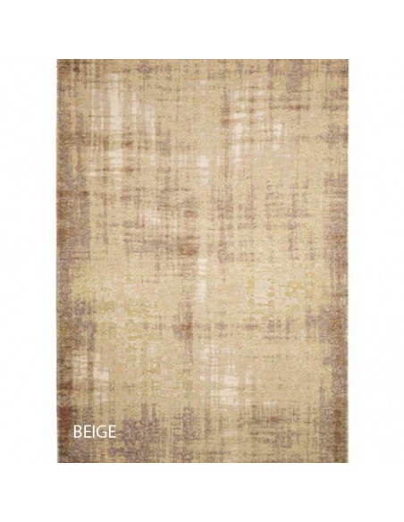 Alfombra rectangular Chenille Beige