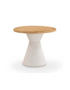 Mesa redonda de poliresina Diábolo