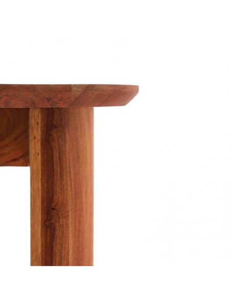 Mesa rectangular de madera de acacia Paraíso