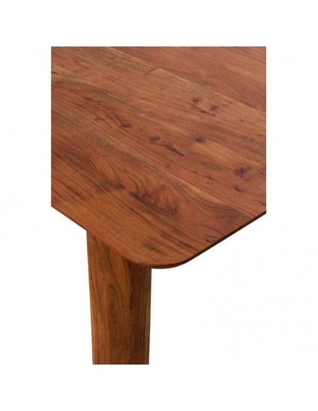 Mesa rectangular de madera de acacia Paraíso