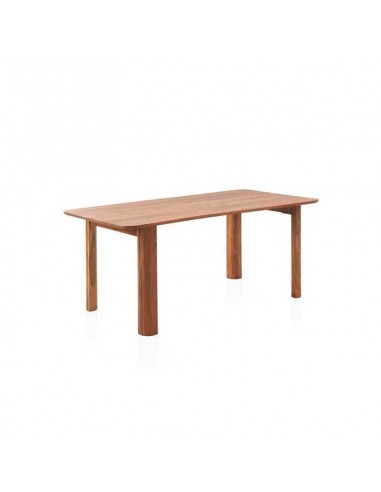 Mesa rectangular de madera de acacia Paraíso