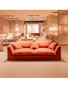 Sofá lino 100% desenfundable Bassa 2