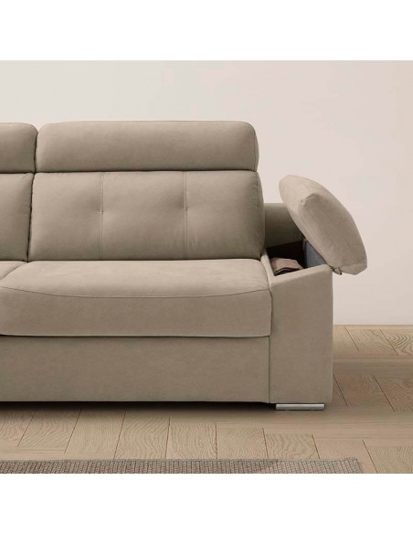 Sofá cama italiano Nayra colchón 16 cm