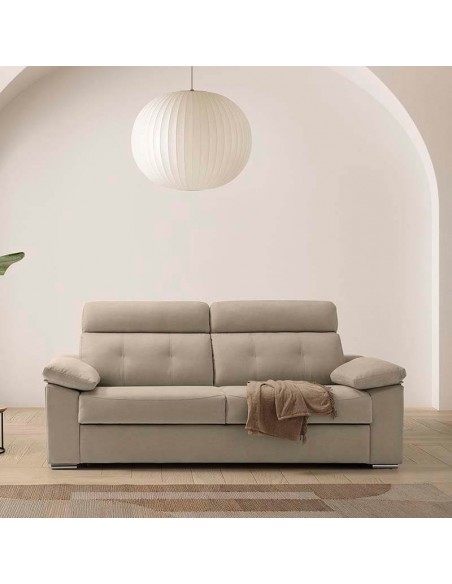 Sofá cama italiano Nayra colchón 16 cm